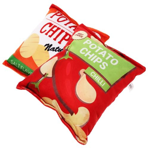 Sosoport 4 Stück Sound-Spielzeug für Haustiere Dog chew Toy hundekauspielzeuge Backenzahnspielzeug für Haustiere quietschende Haustierspielzeuge Plüschtier Tragbares Kauspielzeug für Hunde