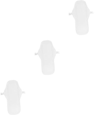 Ipetboom 6piezas Compresas Menstruales Reutilizables De Paquete De Absorbentes y Transpirables Para Menstruación y Postparto