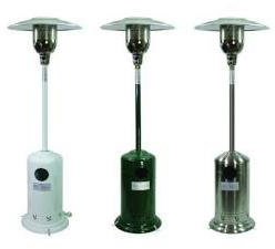 Syntesy CDF01560 - Estufa de gas con ruedas, color blanco, 190 x 40 x 40 cm