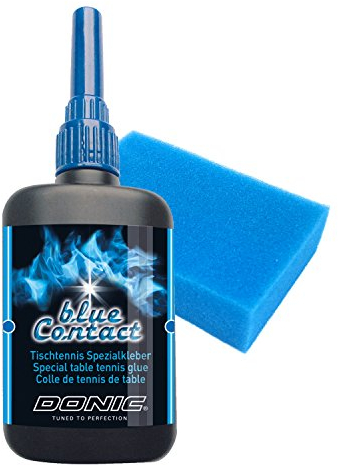 DONIC Kleber / Belagkleber Blue Contact inkl. Schwamm