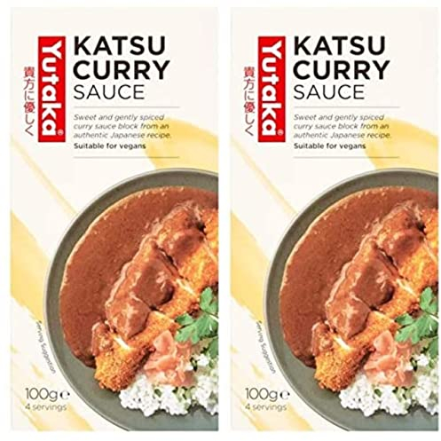 Japanese Katsu Curry sauce 4 servings 100g (Pack of 2)