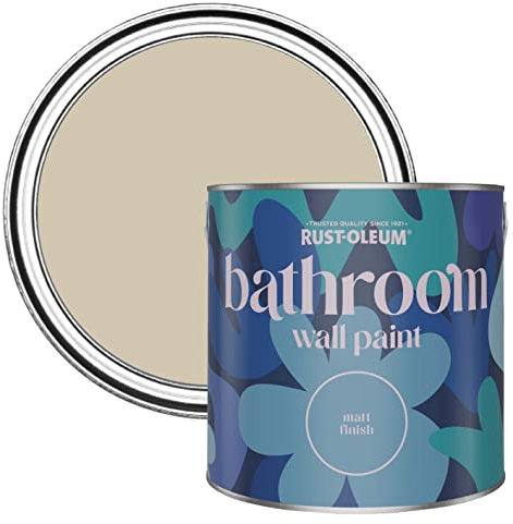 Rust-Oleum Neutral Water-Resistant Bathroom Wall & Ceiling Paint - Silver Sage 2.5L