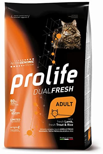 KROCCHETTE PROLIFE CAT DUAL FRESH Vuxen ÖRING OCH RIS. 1,5 kg