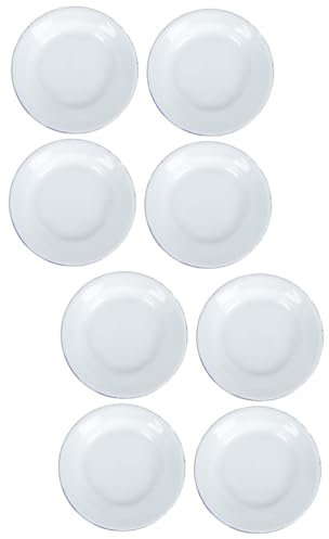 MAGICLULU 8piezas Platos De Esmalte Retro Para Servir Comida De Bordes Para Reuniones Familiares y Celebraciones