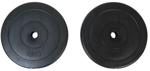 ShGaxin 2 st 10 kg, viktskivor, viktstänger, hantlar, justerbara vikter, viktskivor, vikter och hantlar, set med vikter och hantlar,
