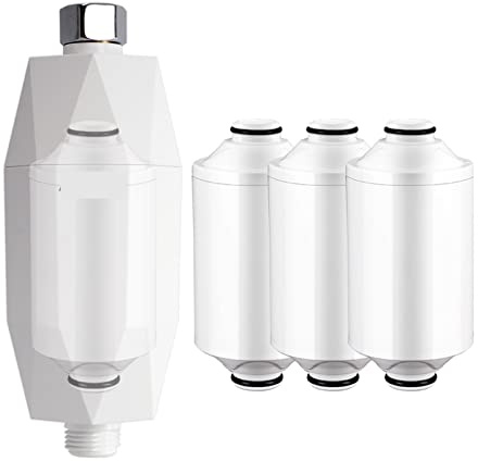 Vattenfiltersystem, Vitamin Revitalising Shower Filter - Minskar torr kliande hud, mjäll, eksem, förbättrar dramatiskt hud, hår, naglar