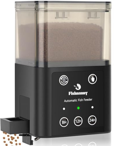 Fishnanny 320ml Automatic Fish Feeder with Three Timed Feeding Modes