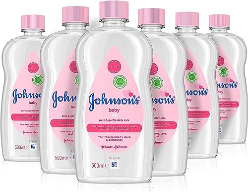Johnson's Baby Oil 500ml (Six Pack)