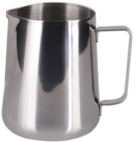 TrAdE shop Traesio BRICCO BOLLILATTE 750 ML Bolli Latte LATTIERA caffè in Acciaio Inox PENTOLINO