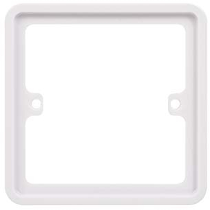 Schneider Electric - Lisse White Moulded, Single Socket Spacer, GGBLSPC1S, White