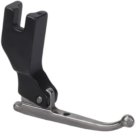 Gosknor P369 Piedino Speciale per Paillettes e Perline, Piedino per Punto Dritto Macchina da Cucire con JUKI BROTHER Perline Abiti Sposa Accessori Macchine da Cucire (Nero)