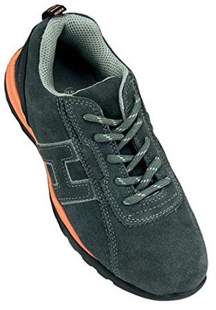 REIS Brneutron42 Zapatos Seguros Gris-Naranja, 42 Talla