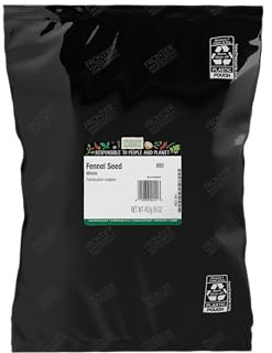 Frontier Co-op Whole Fennel Seed, 16-Ounce Bulk, Mild Sweet Flavor, Aromatic, Reminiscent of Licorice, Kosher