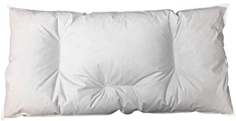 Horst Schäfer Schäfer Bauchschläferkissen extra flach extra weich gefüllt mit 100 Daunen 40 x 80 cm