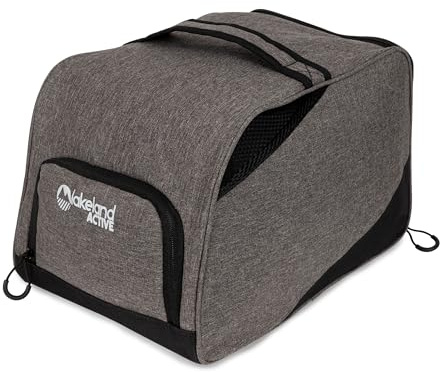 Lakeland Active Mosser Premium - Bolsa impermeable para botas, gris, Talla única, Bolsa para zapatos