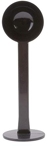 U-K Cucchiaio misurino caffè cucchiaio dosatore in plastica riutilizzabile Expresso cucchiaio misurino qualità Adorabile Nice and Deft, Nero