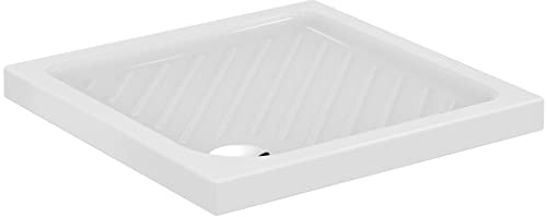 Ideal Standard - Eurovit, Piatto doccia quadrato in ceramica 80x80cm, Bianco