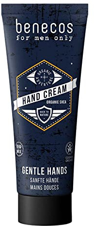 benecos for men only Naturkosmetik Handcreme – vegan – dermatologisch getestet