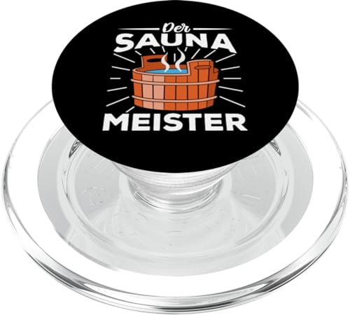 Der Sauna Meister Sauna Infusion Sauna PopSockets MagSafe PopGrip for iPhone