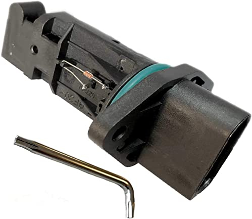 Twowinds - Debimetro F00C2G2027 Compatibile con Audi A3 A4 B5 B6 A6 C5, Seat Ibiza 3 Leon Toledo 2 Alhambra - Misuratore di Massa d'Aria - Flussimetro (chiave inclusa)