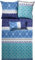 Fleuresse Bettwäsche Feinbiber blau Größe 1x 135x200 cm + 1x 40x80 cm