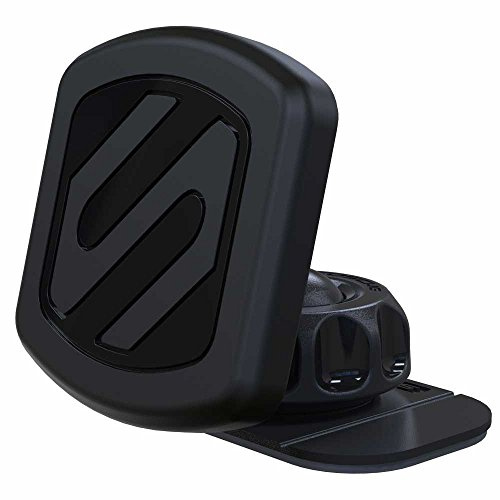 Scosche MAGDMB MagicMount Magnetic Phone Mount for Car, Dashboard Cell Phone Holder with 360° Adjustable Magnet Head, Universal Phone Stand for Car Compatible with iPhone, Samsung, and All Devices