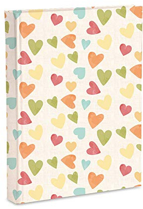 Mareli Album fotografico 23X30cm con 30 fogli (60 pagine) bianche con velina e copertina con rifinitura laminata opaca
