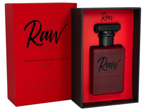 RawChemistry Raw Pheromone Infused Cologne for Men – Men's Cologne Spray Infused with Pheromones – Raw Fragrance for Men