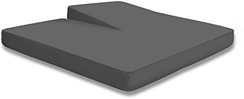 one-home Split Topper Spannbettlaken anthrazit 180x200-200x200 Heavy Jersey Baumwolle