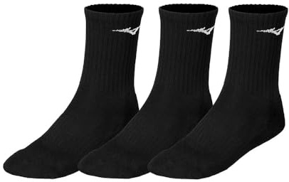 Mizuno Training 3P Calzini Nero/Nero/Nero, L