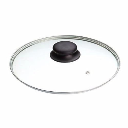 Tempered Glass Lids for Pans and Pots, Saucepan, Casserole, Frying Pan Lids 14-40 cm Sizes (28 cm)
