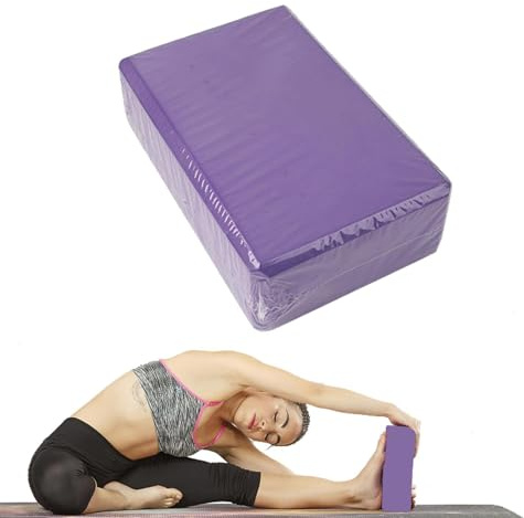 Bloques De Yoga - Ladrillo De Yoga Antideslizante | Correa De Bloque De Yoga De Espuma Antideslizante Para Ejercicio, Entrenamiento De Pilates, Bloques De Yoga Portátiles, Estiramiento, Meditación, Es