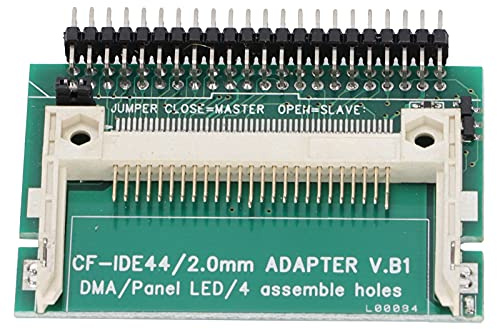 Tomantery IDE Converter Adapter Plug Play 44 Pin Riser Card CF Till Bärbar Dator för Höghastighetslagringslösning