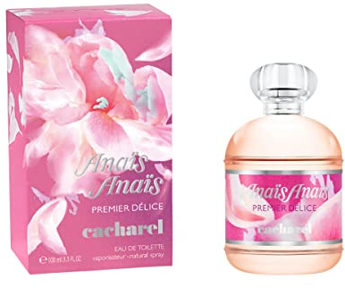 Cacharel - Anaïs Anaïs Premier Délice - Eau de Toilette - Parfum Féminin Doux, Frais et Juvénile - Fragrance Fruitée et Florale - Parfum de Luxe pour Femme - 100 ml