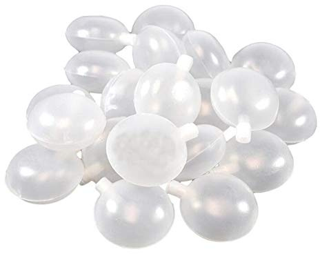 25 PCS 1.57 Inch Plastic Round Squeaker Puppy Plush Doll Craft Accessories Balloon Voice Noise Maker Insert Replacement Repair Fix Airbag Whistles