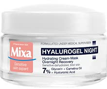 Mixa Hyalurogel Night Spray 5.3 fl oz Glas klar wiederverwendbar