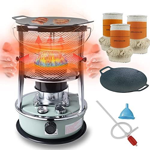 Stufa A Petrolio Per Interni Senza Elettricità Stufa A Petrolio Stufa, Stufa A Petrolio Portatile Per Interni, Riscaldatore Con Protezione Automatica Da Incendio E Caduta C,1