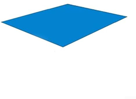 Pool-Bodenplane, faltbar, wasserdicht, Poolmatte für oberirdische Pools für alle Arten von Pools (2,5 × 4,5)