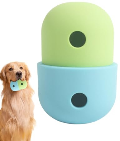 Hundpussel | Bettåterståndande Leksak Matdispenser Boll,Husdjurstillbehör,För Små MellanHundar och Valpar
