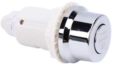 BAFOVY Interrupteur d'air pour, Bouton de Réglage de la Pression de l'eau en PVC Anti-Fuite G1 Pouce pour équipement de Spa et de Baignoire, Installation Facile avec compatibilité Universelle
