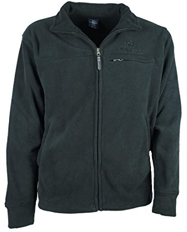 Be Board 9829 Gilet en polaire avec fermeture éclair intégrale, pour homme, tailles fortes, noir, 6XL