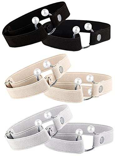 FERCAISH 6Pcs Detachable High Heels Shoelace, Womens Anti Slip Shoe Straps for High Heels Wedges Flats