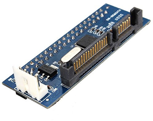 Tweovnai 40-Pin IDE Femelle SATA a 22 Broches Adaptateur Male Carte PATA SATA