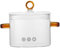 Pot transparente, olla transparente con tapa de 1.5L Mango dual Vidry microondas a fuego lento Motas de vidrio universal resistentes al calor para cocinar leche de sopa gachas