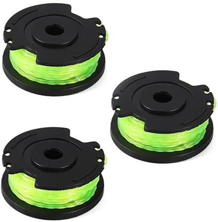 WORKPROX Filo Decespugliatore 1,4 mm x 5 m, Filo in Nylon Resistente di Alta Qualità, Compatibile con Tagliabordi Elettrico WORKPROX 20V, Colore Verde