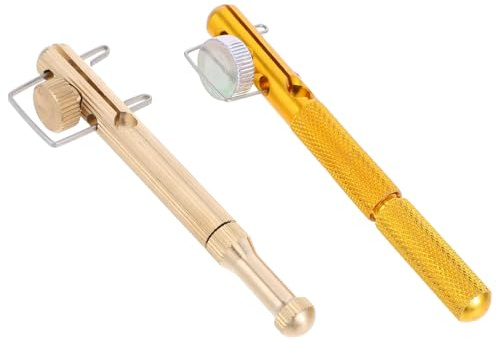 ABOOFAN 2 pièces Kit pour Attacher Hameçons Outils Aluminium et Cuivre pour Nouer Lignes et Leurres Matériel de Portable Facile pour Débutants et Léger Accessoire Indispensable pour Mer