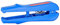 WEICON TOOLS 52000003 Combi-Coax No. 3 Abisolierer für Antennen- und Übertragungskabel, blau/rot, 125mm