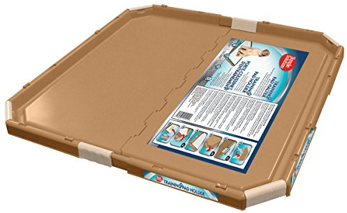 Simple Solution Dog Pad Holder | Tragbare Ablage für Pet Training und Puppy Pads | Schutz vor Pad Leakage, Bunching, und Shredding | Pads 53 x 53cms oder größer geeignet
