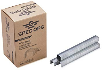 Spec Ops Tools Heavy Duty Staples for M68E Plier Stapler, 5,000 Pack, 3/8