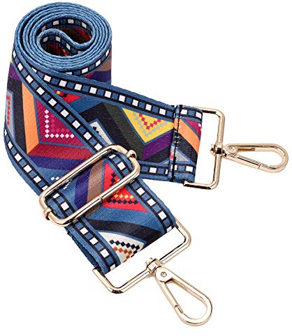 Wide Shoulder Strap Adjustable Replacement Belt Crossbody Canvas Bag Handbag((5CM) Film pattern)